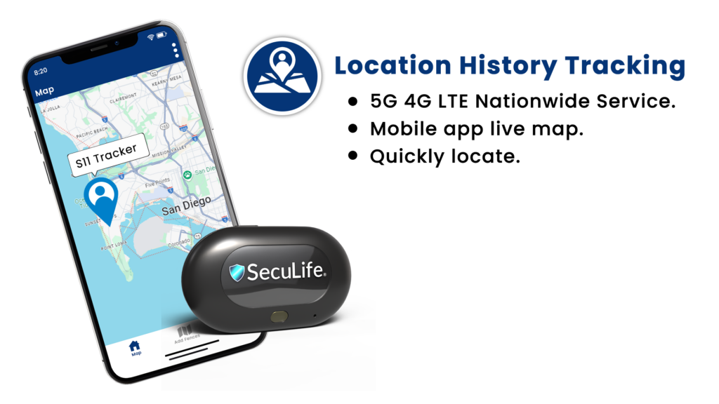 S11 Asset Tracker Location History Tracking