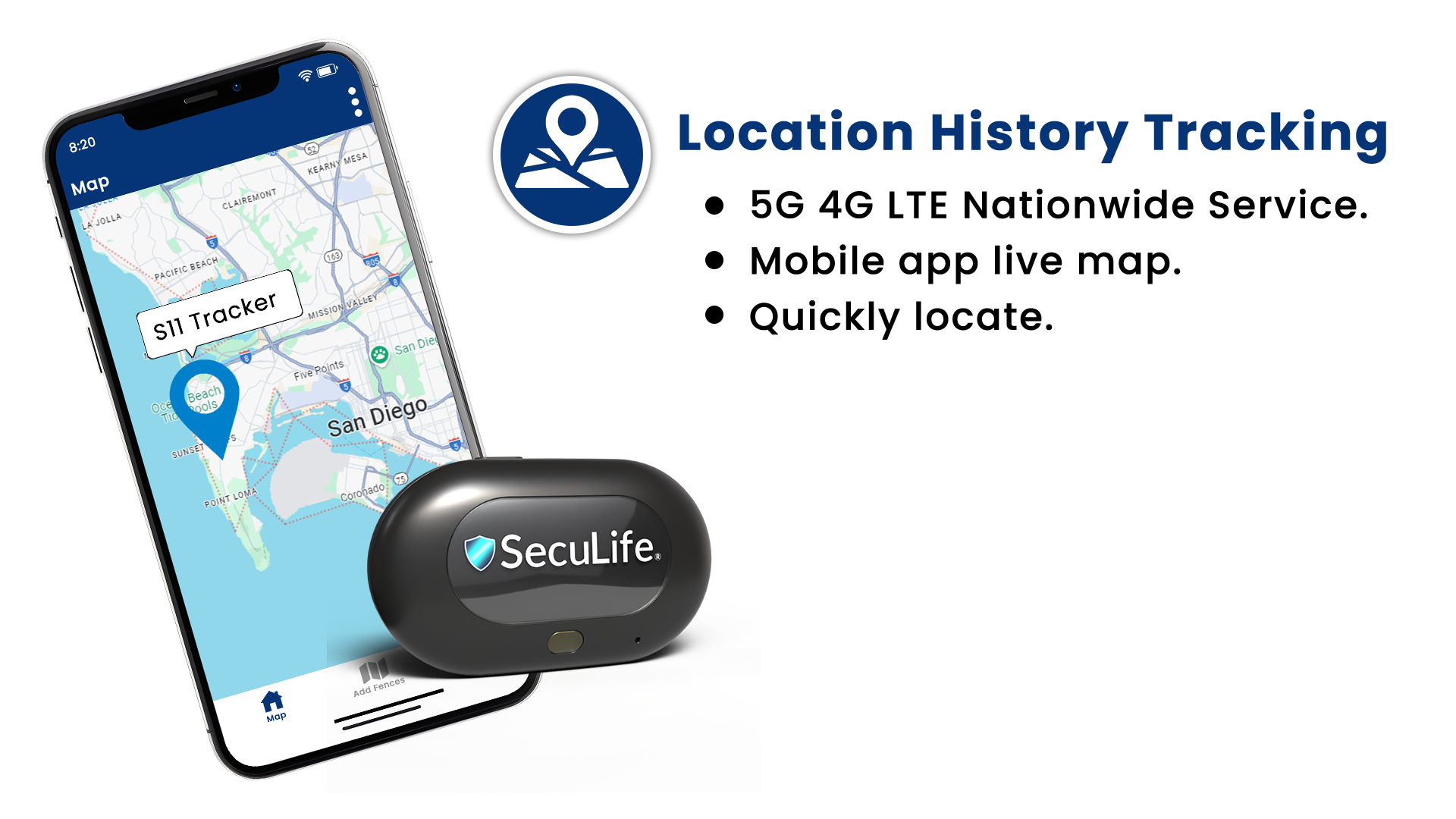 S11 Asset Tracker Location History Tracking