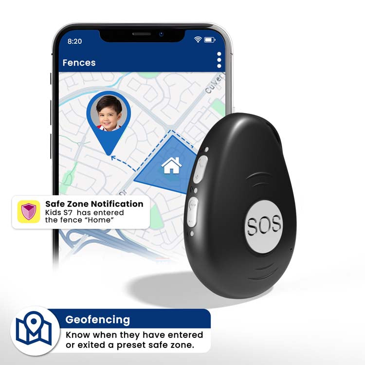 Seculife S7 SOS GPS Tracker For Kids