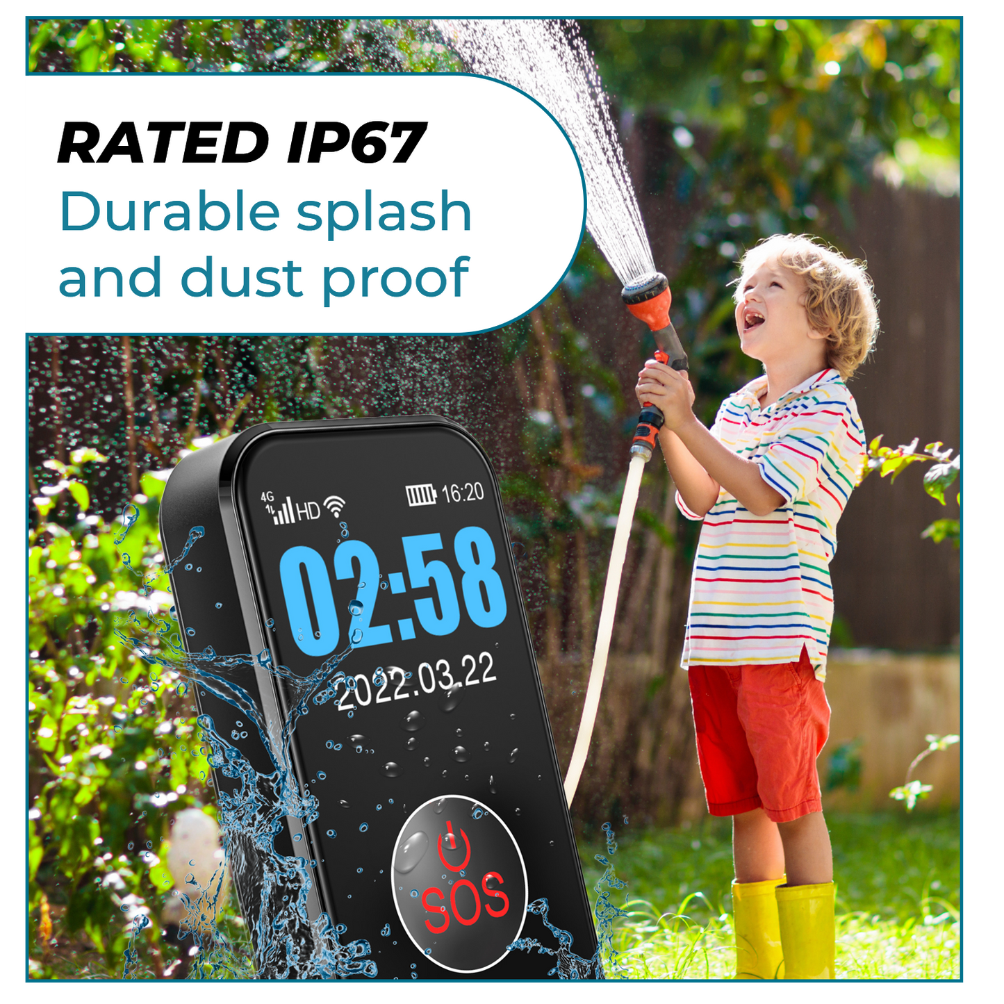 kids s8 pendant IP67 waterproof