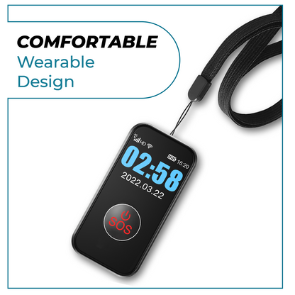 SecuLife Wearable Life Alert Medical Pendant