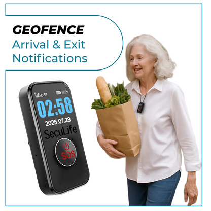 SecuLife Wearable Life Alert Medical Pendant