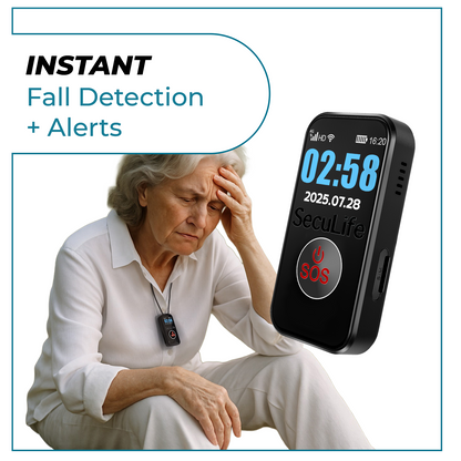 SecuLife Wearable Life Alert Medical Pendant
