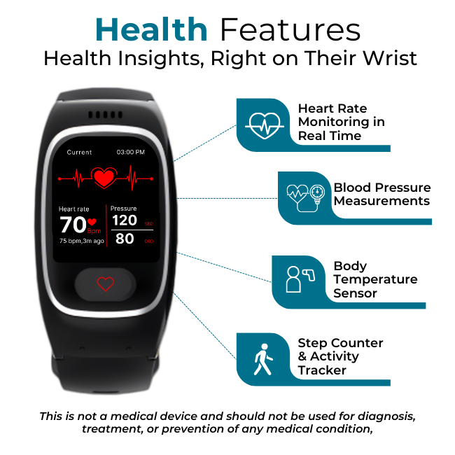 Senior SOS Smartwatch