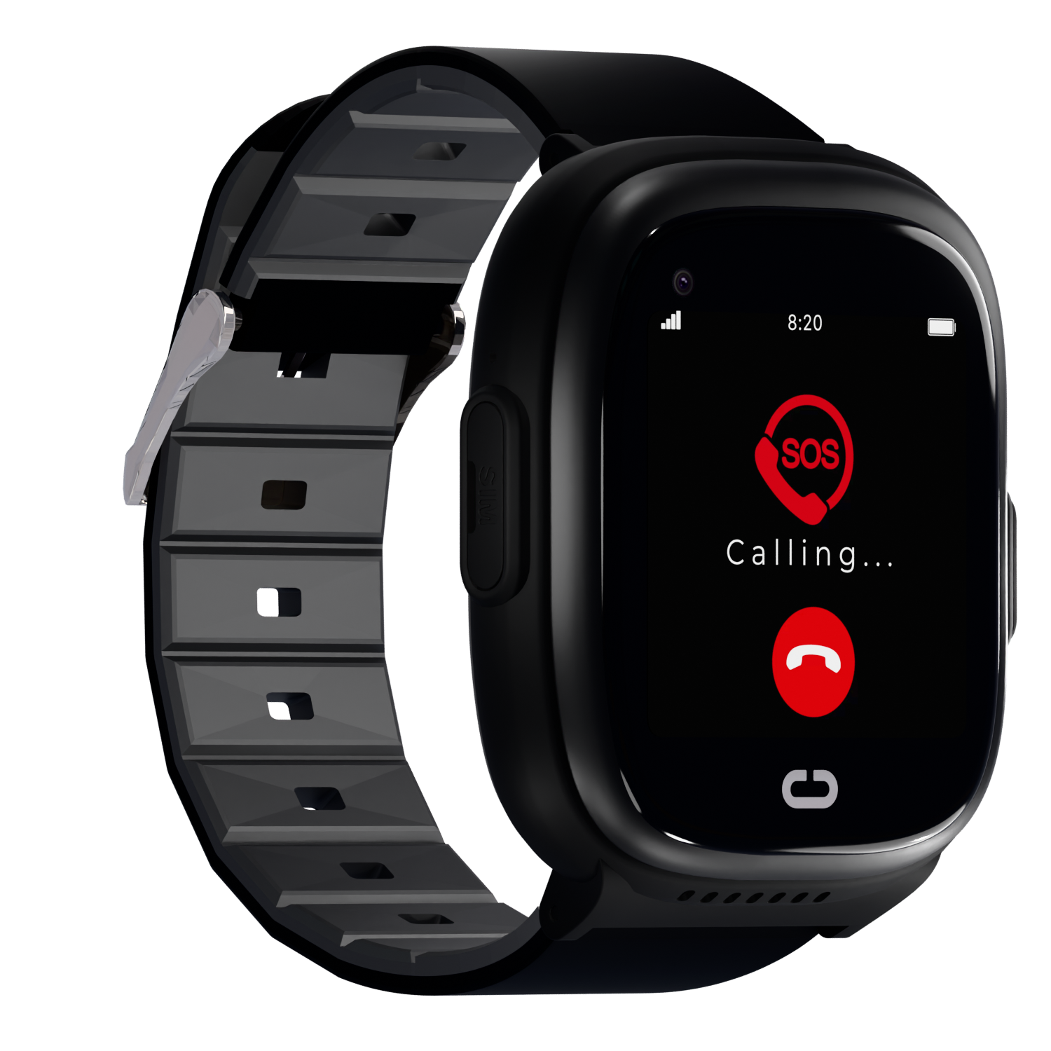 Affordable kids smartwatch designed for safety with GPS tracking, SOS emergency calling, parental controls, and flexible subscription options.
