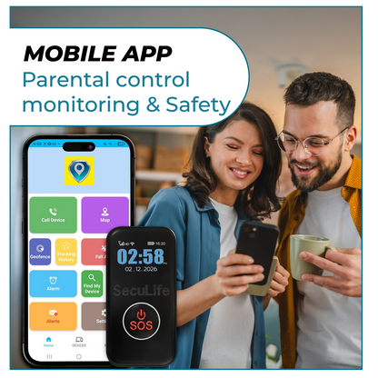 Kids GPS tracker mobile app with parental control monitoring, live location tracking,
and safety alerts