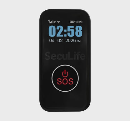 Lightweight wearable GPS tracker for kids featuring emergency SOS button and live
tracking