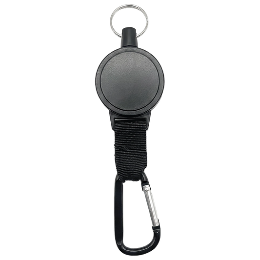 Retractable keychain for SecuLife senior safety pendant secure clip for elderly fall detection GPS medical alert device attaches to clothing bags or backpacks