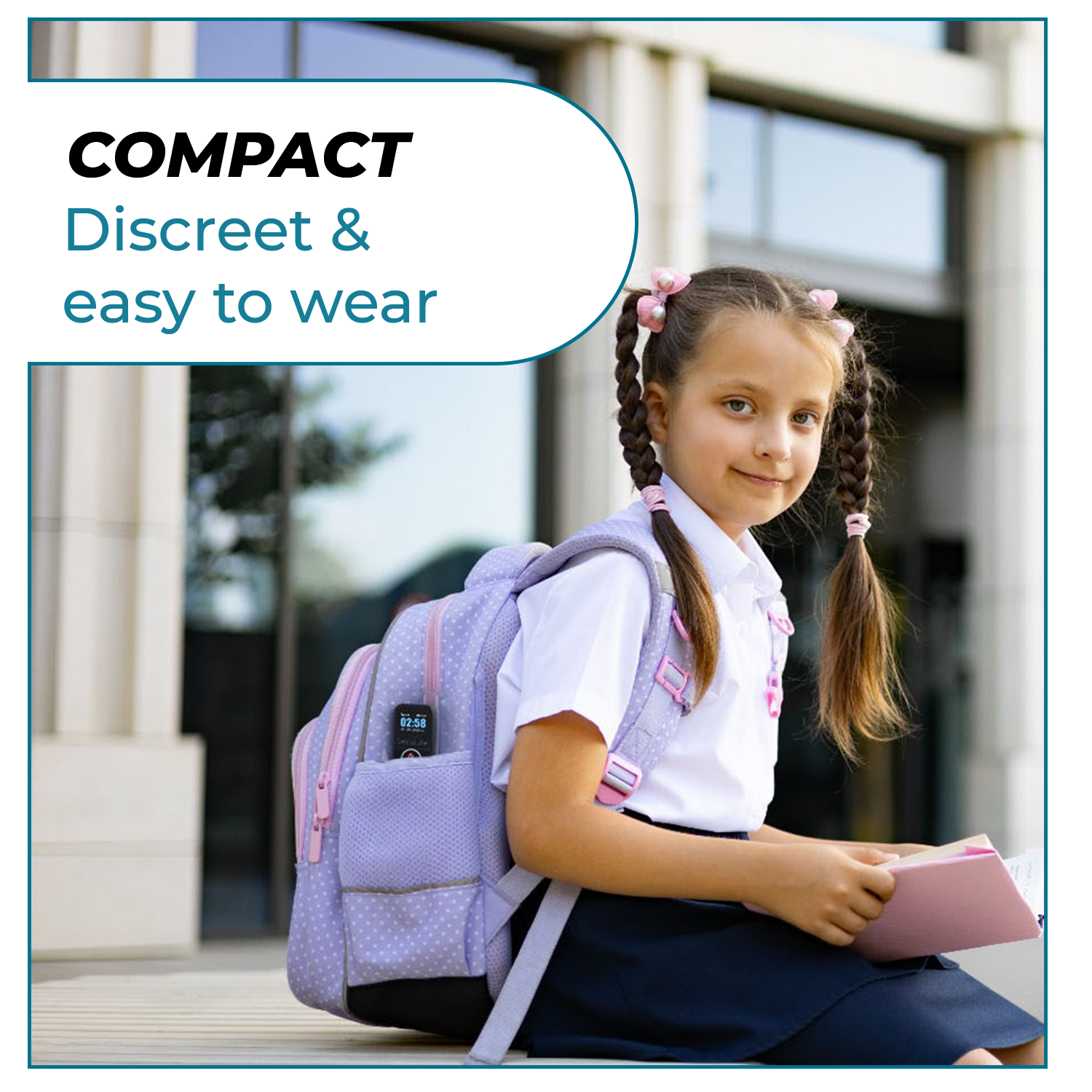 kids s8 pendant compact and wearable