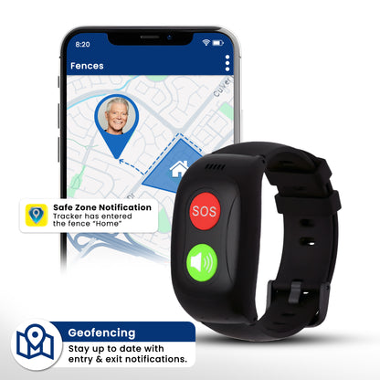 SOS Wristband Personal Emergency Response System For Seniors