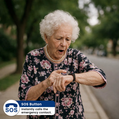 SOS Wristband Personal Emergency Response System For Seniors